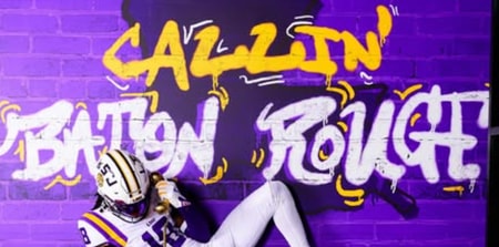 What are LSU's chances with 5-star recruits following visits in June?